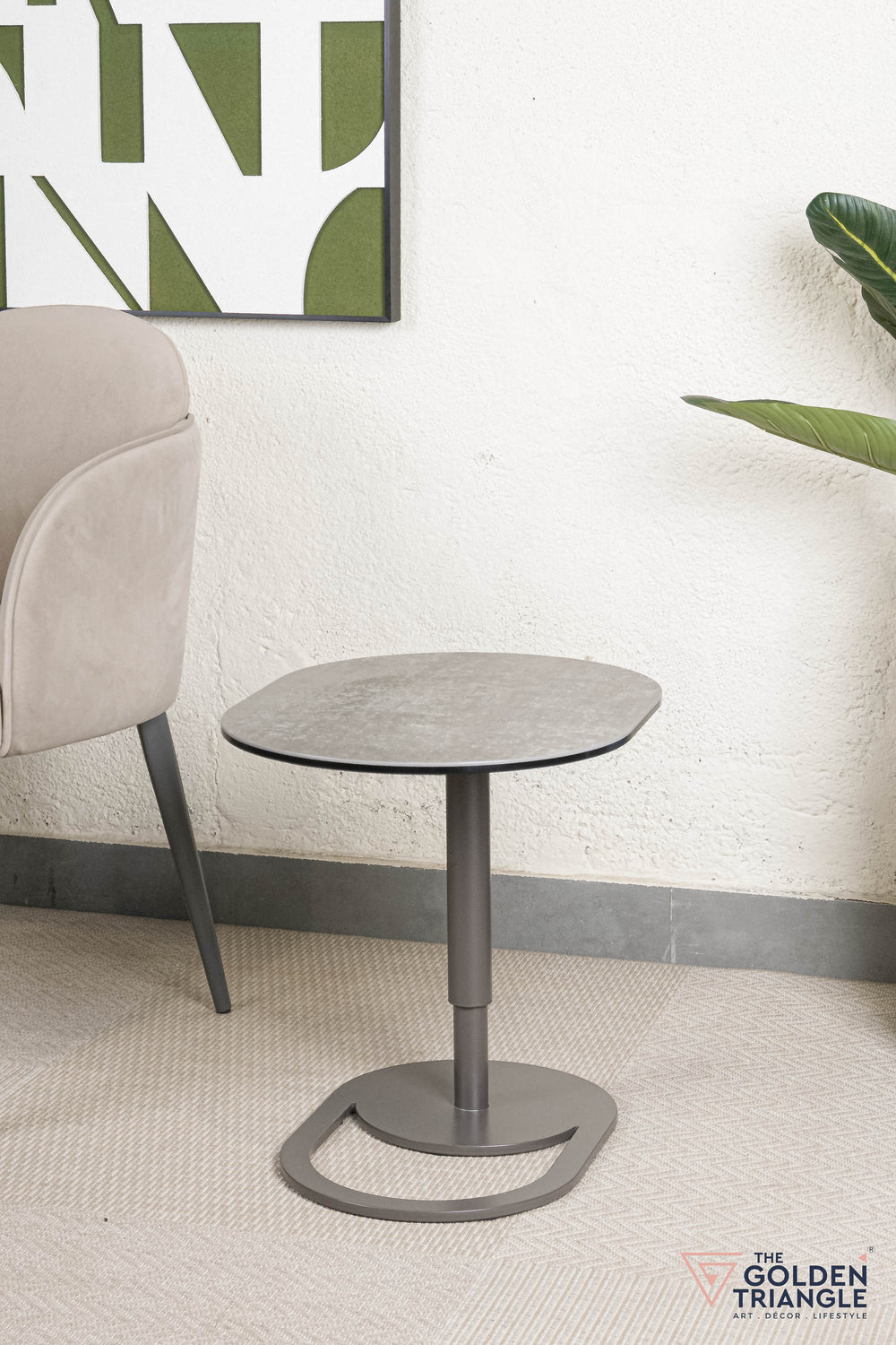 Christian C Shaped Side Table