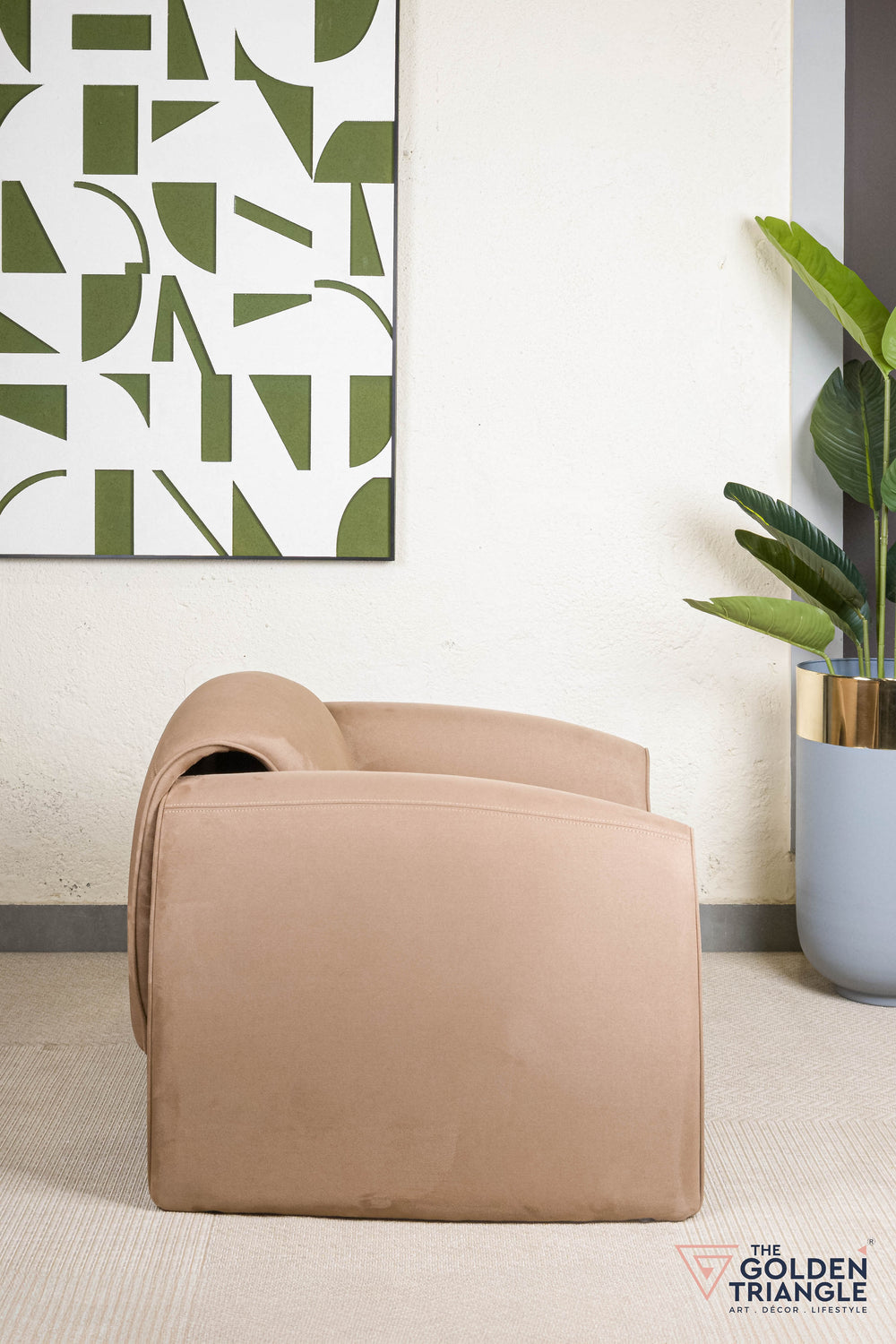 Jacques Accent Chair - Tan