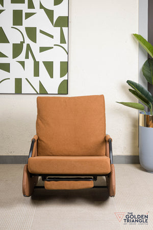 Zara Rocking & Reclining Accent Chair - Tan