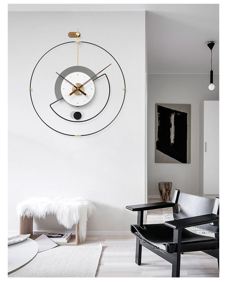 Jasper Wall Clock Gray