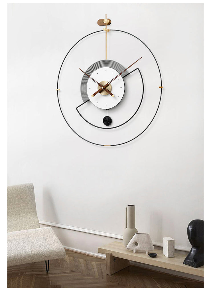 Jasper Wall Clock - Gray