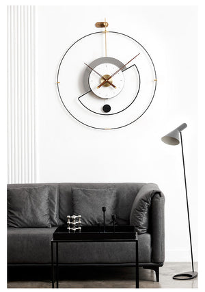 Jasper Wall Clock Gray