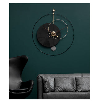 Aurora Wall Clock - Black