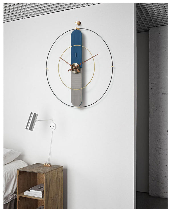 Celest Wall clock - Blue & Gray