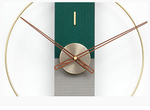 Celest Wall Clock - Green & Gray