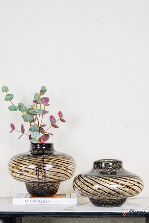 Noir Glass Vase