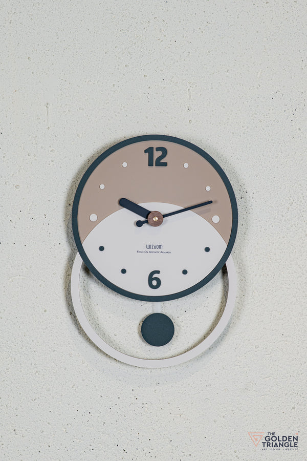 Axel Wall Clock - Brown