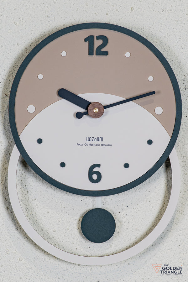 Axel Wall Clock - Brown