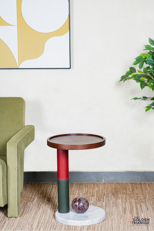 Sasso Marble Side Table