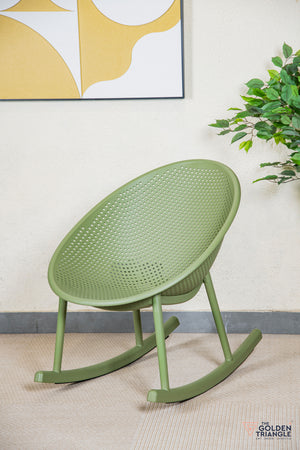 Novella Outdoor Rocking Chair - Green