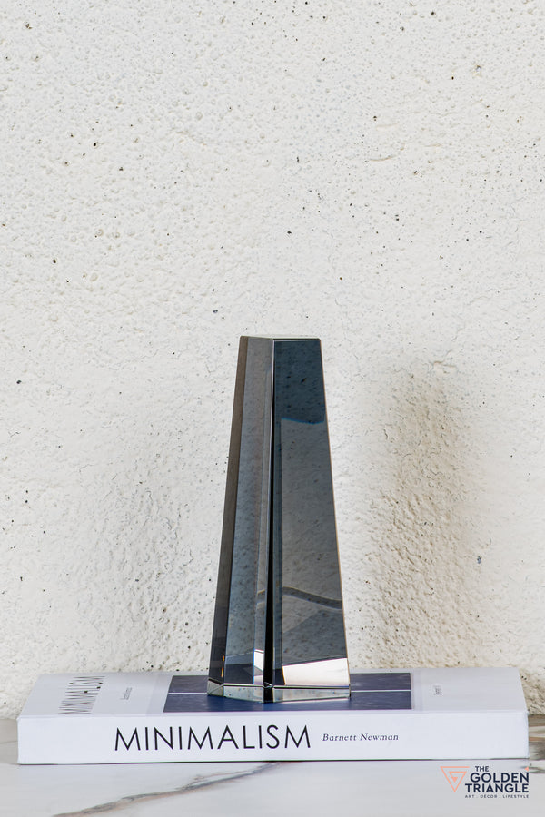 Vero Crystal Pyramid Tabletop Decor - Block