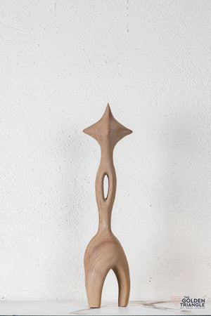 Vara Abstract Tabletop Decor - Beige