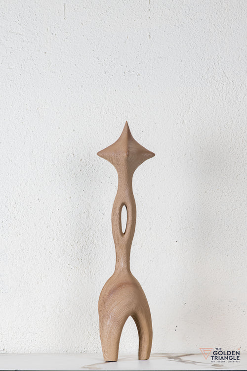 Vara Abstract Tabletop Decor - Beige