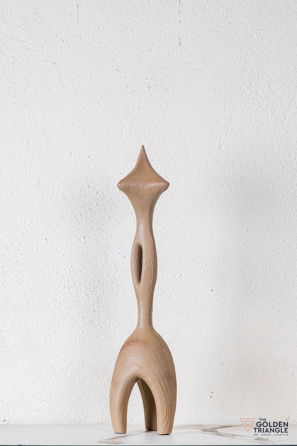 Vara Abstract Tabletop Decor - Beige