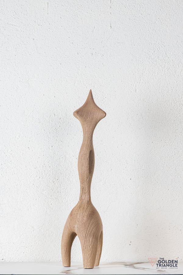 Vara Abstract Tabletop Decor - Beige