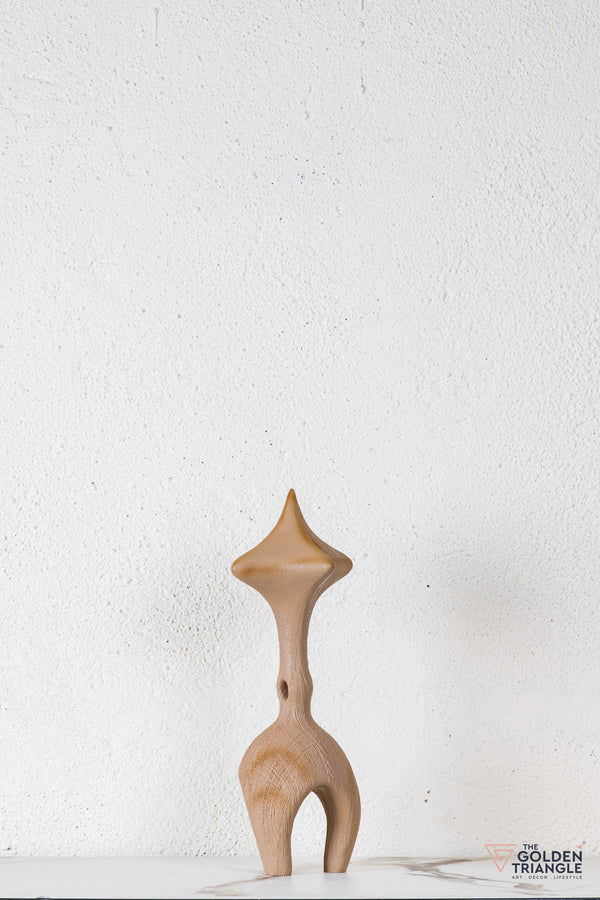 Vara Abstract Tabletop Decor - Beige