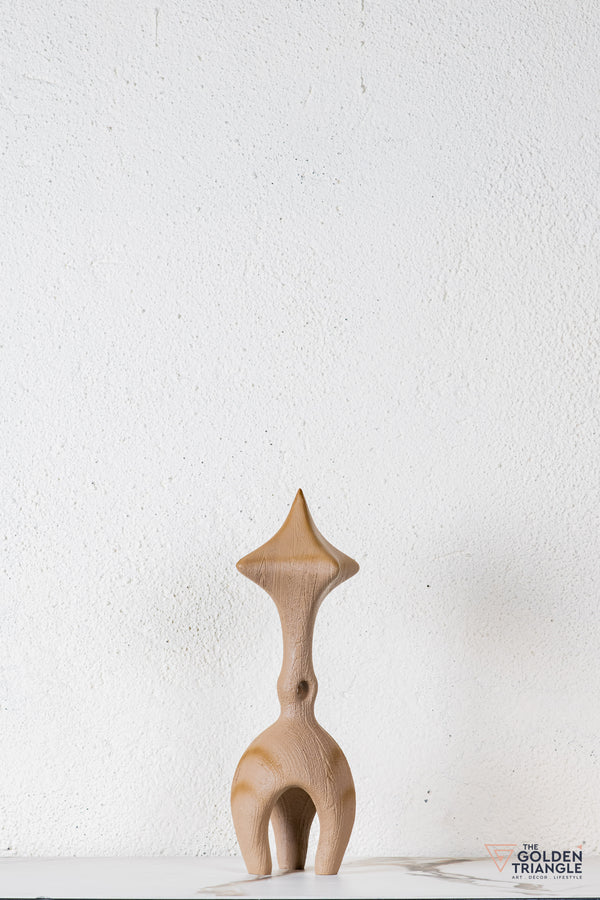 Vara Abstract Tabletop Decor - Beige