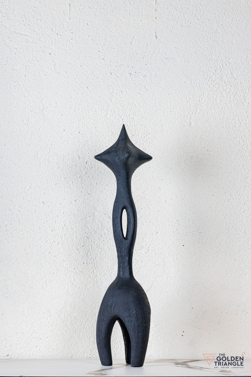 Vara Abstract Tabletop Decor - Black