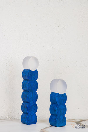 Tunoa Abstract Tabletop Decor - Blue