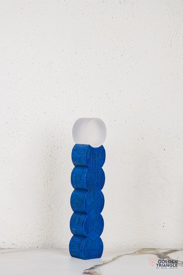 Tunoa Abstract Tabletop Decor - Blue