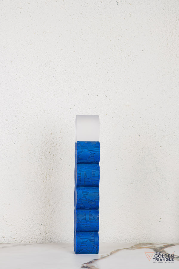 Tunoa Abstract Tabletop Decor - Blue