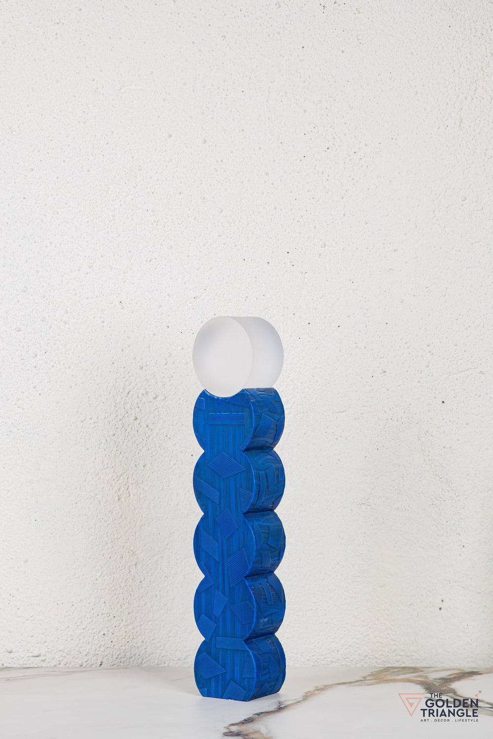 Tunoa Abstract Tabletop Decor - Blue