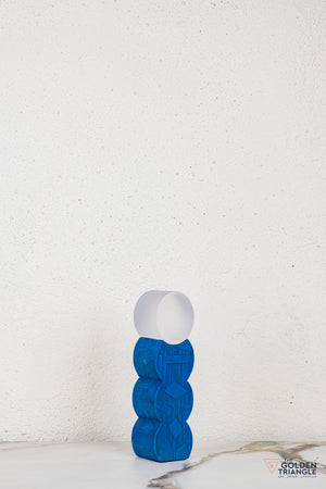 Tunoa Abstract Tabletop Decor - Blue