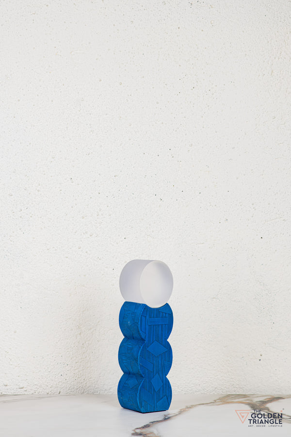 Tunoa Abstract Tabletop Decor - Blue
