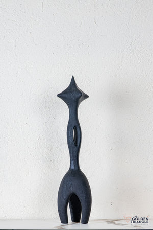 Vara Abstract Tabletop Decor - Black