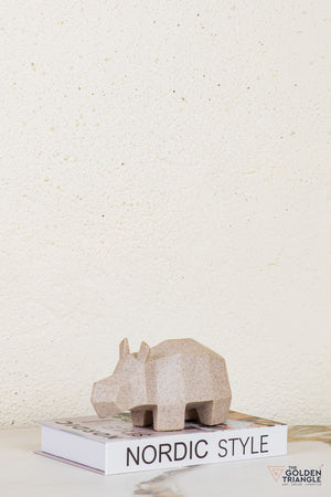 Jeno Rhino Tabletop Decor