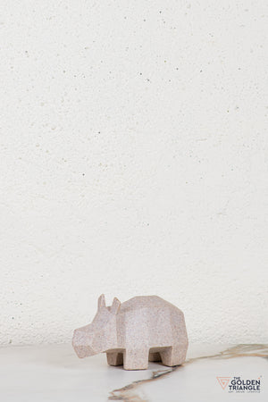 Jeno Rhino Tabletop Decor