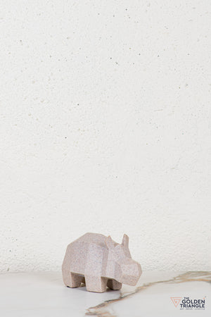 Jeno Rhino Tabletop Decor