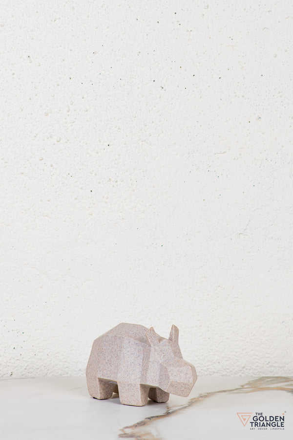 Jeno Rhino Tabletop Decor