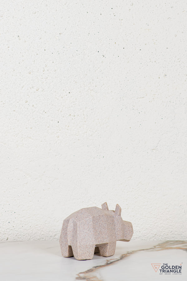 Jeno Rhino Tabletop Decor