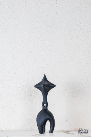 Vara Abstract Tabletop Decor - Black