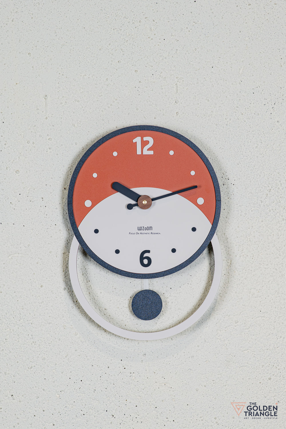 Axel Wall Clock - Orange