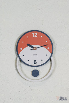 Axel Wall Clock - Orange