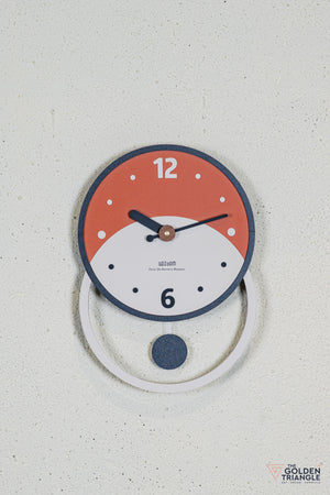 Axel Wall Clock - Orange