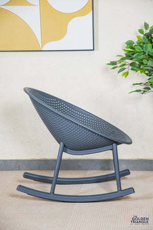 Novella Outdoor Rocking Chair - Gray