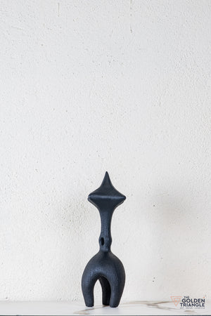 Vara Abstract Tabletop Decor - Black