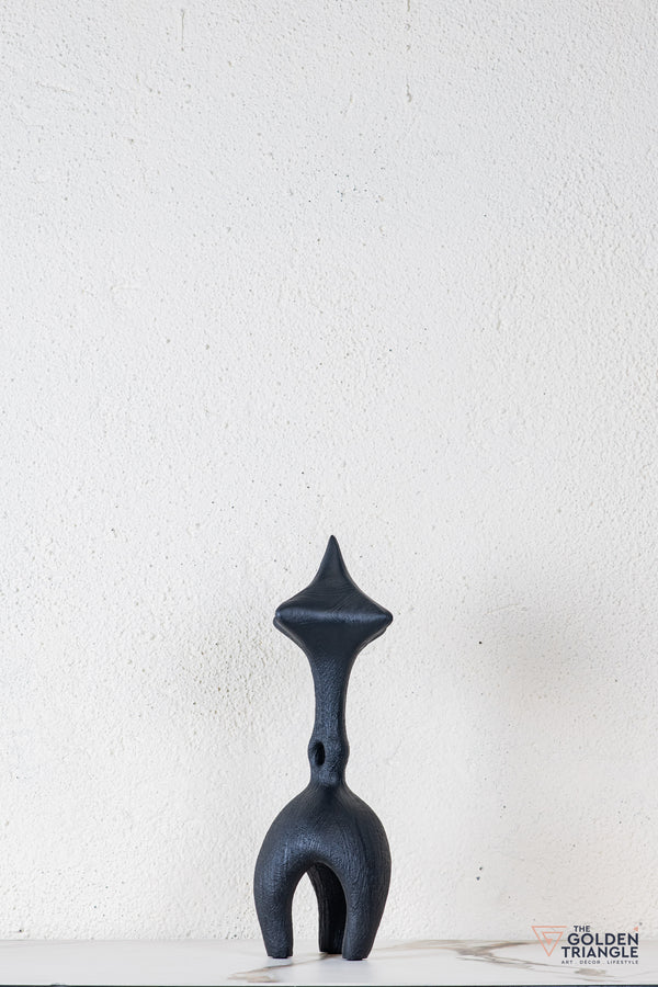 Vara Abstract Tabletop Decor - Black