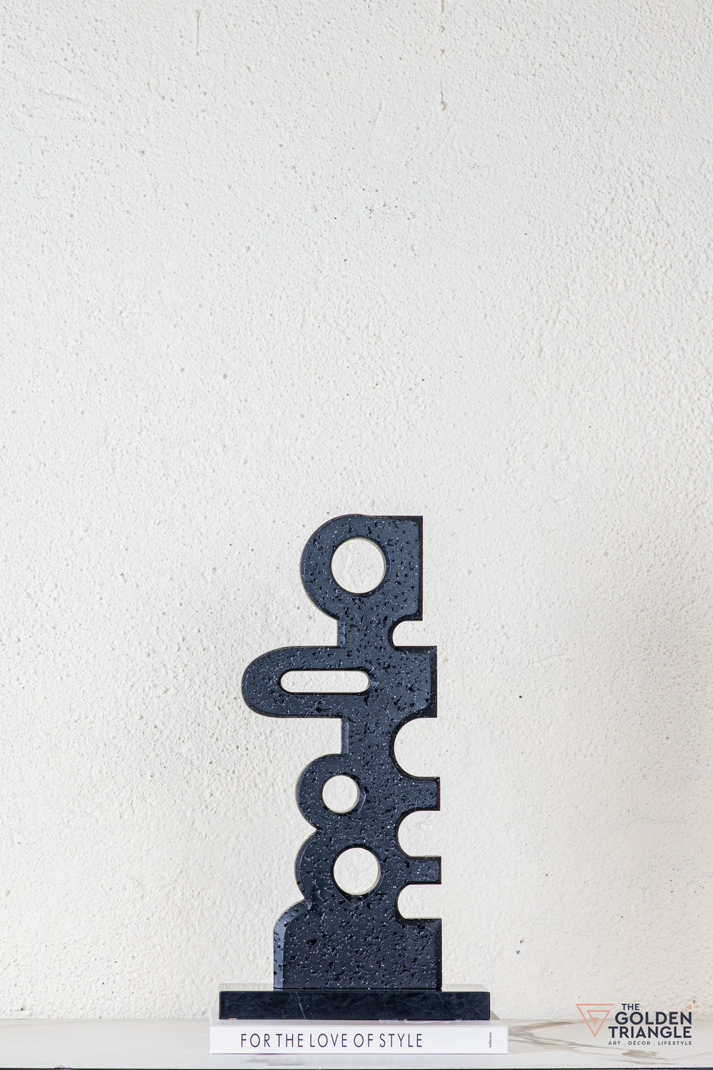 Orra Abstract Sculpture - Black