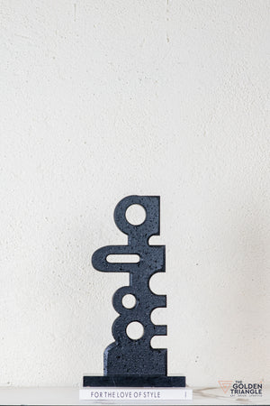 Orra Abstract Sculpture - Black