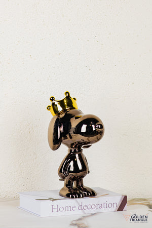 Beagle Wearing Crown