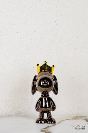 Beagle Wearing Crown