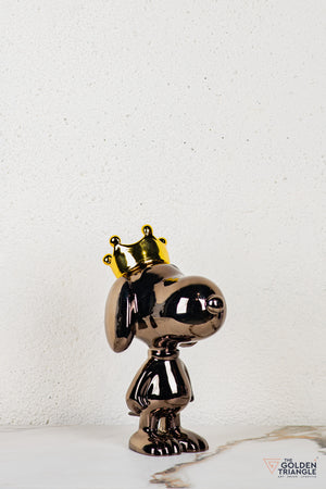 Beagle Wearing Crown