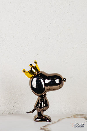 Beagle Wearing Crown