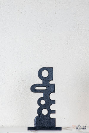 Orra Abstract Sculpture - Black