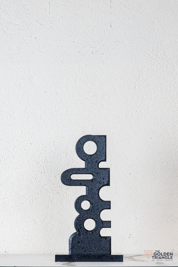 Orra Abstract Sculpture - Black