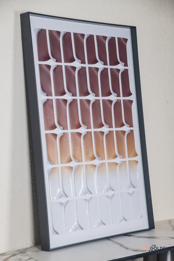 Abstract 3D Wall Art Frame